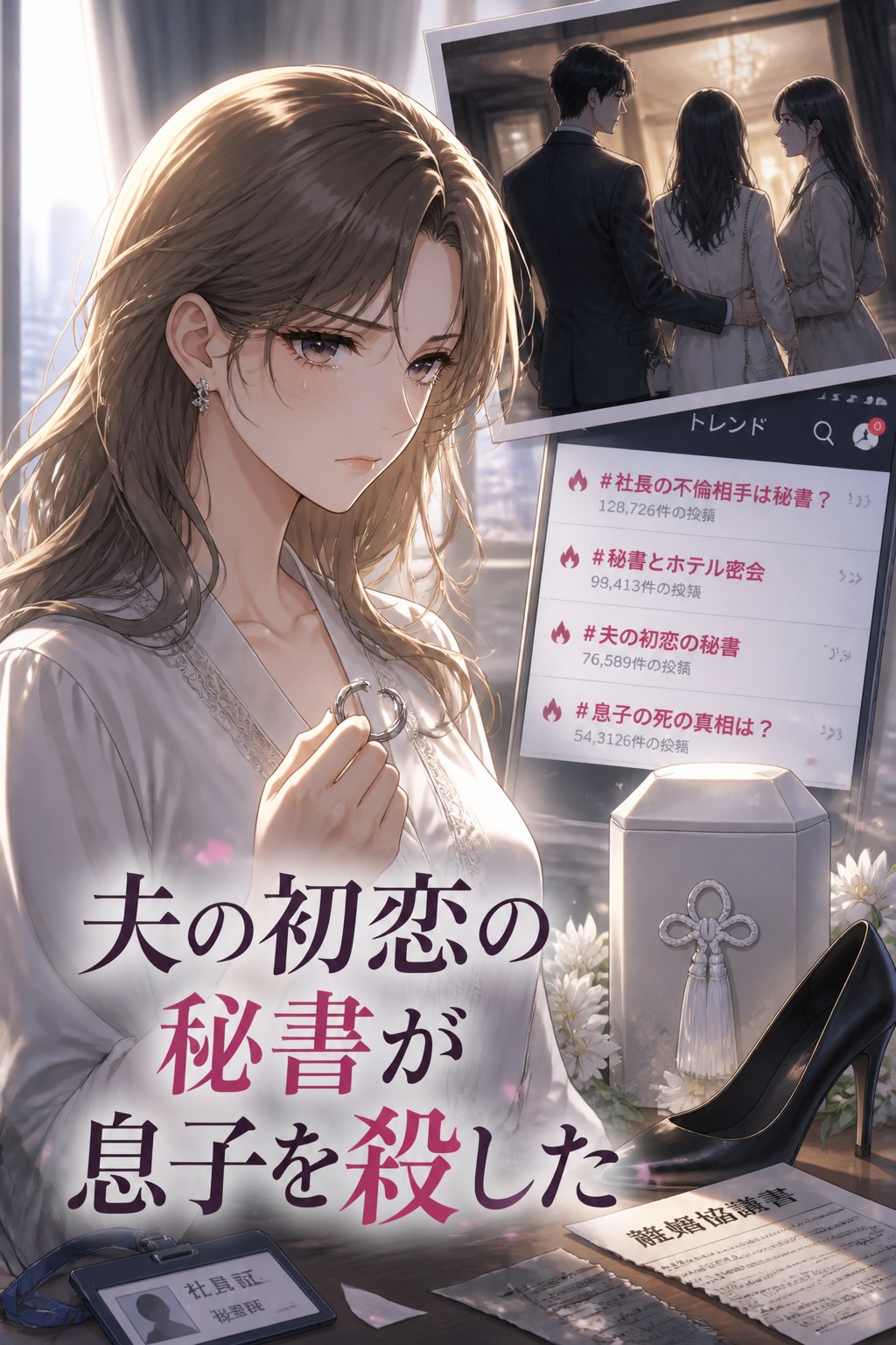 夫の初恋の秘書が息子を殺した
