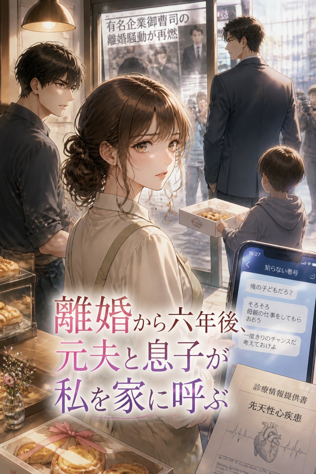 離婚から六年後、元夫と息子が私を家に呼ぶ