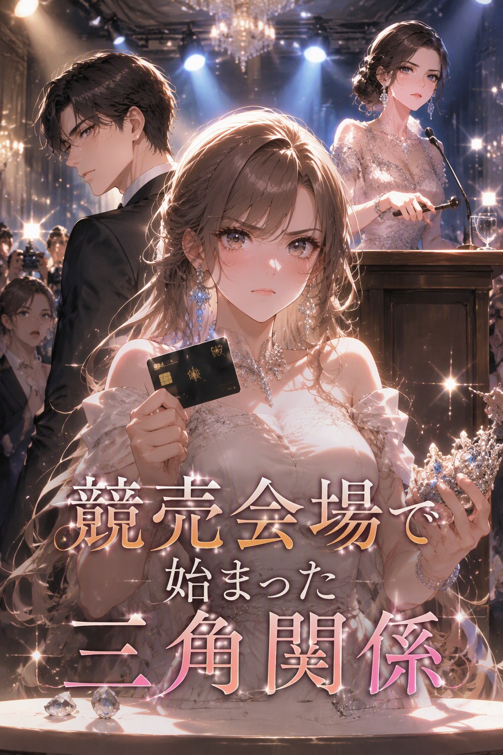 競売会場で始まった三角関係