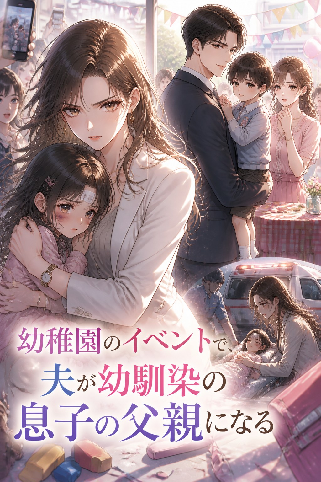 幼稚園のイベントで、夫が幼馴染の息子の父親になる