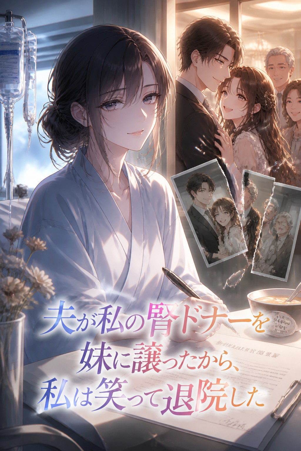 夫が私の腎ドナーを妹に譲ったから、私は笑って退院した