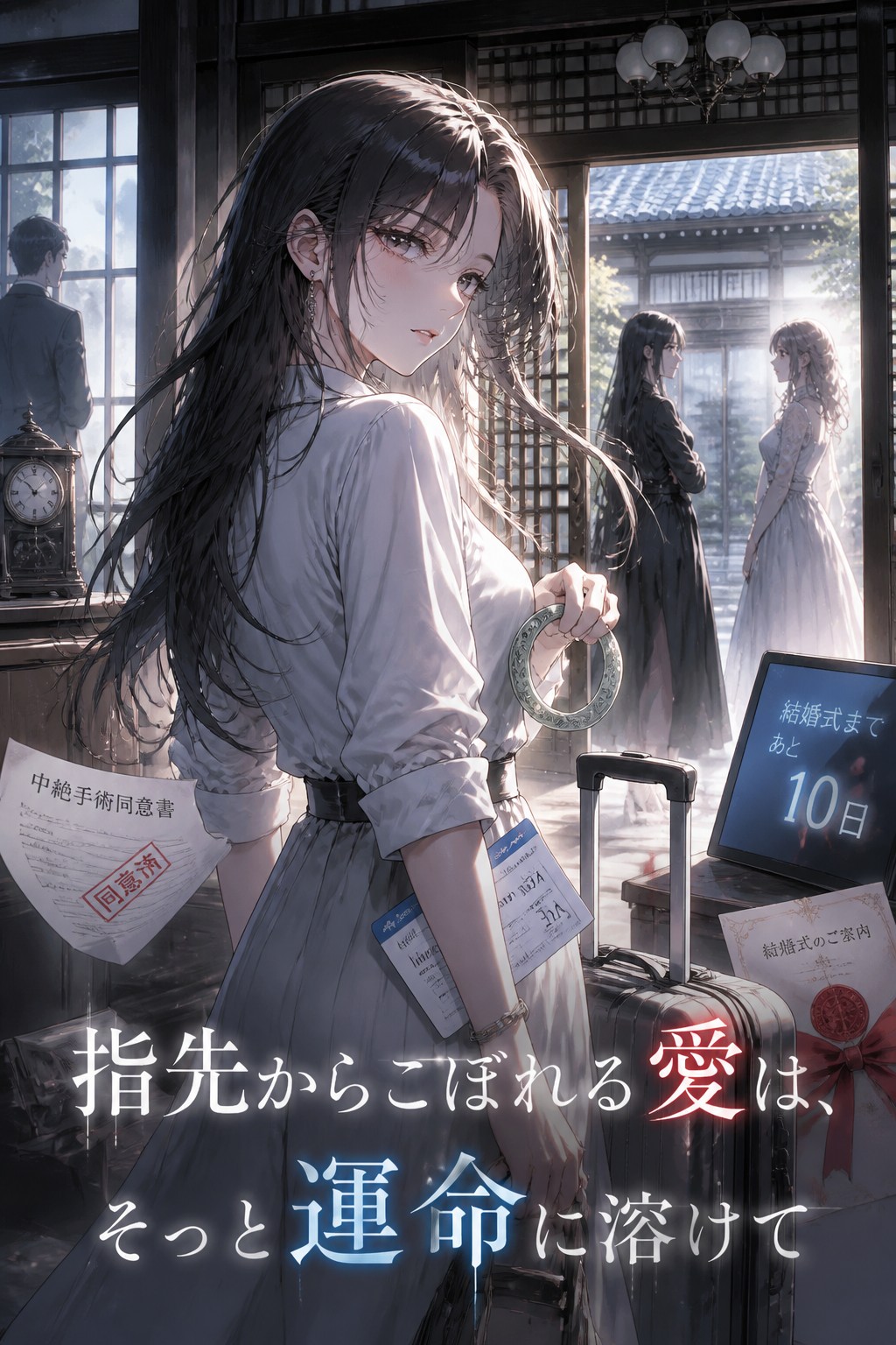 指先からこぼれる愛は、そっと運命に溶けて
