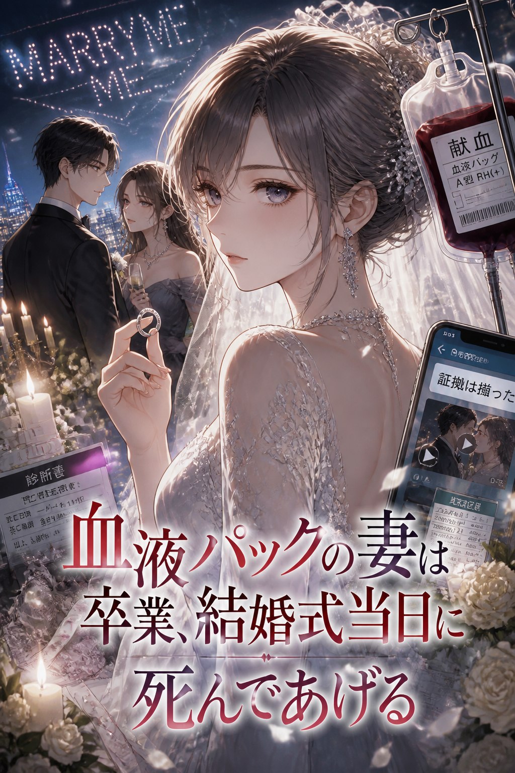 血液パックの妻は卒業、結婚式当日に死んであげる