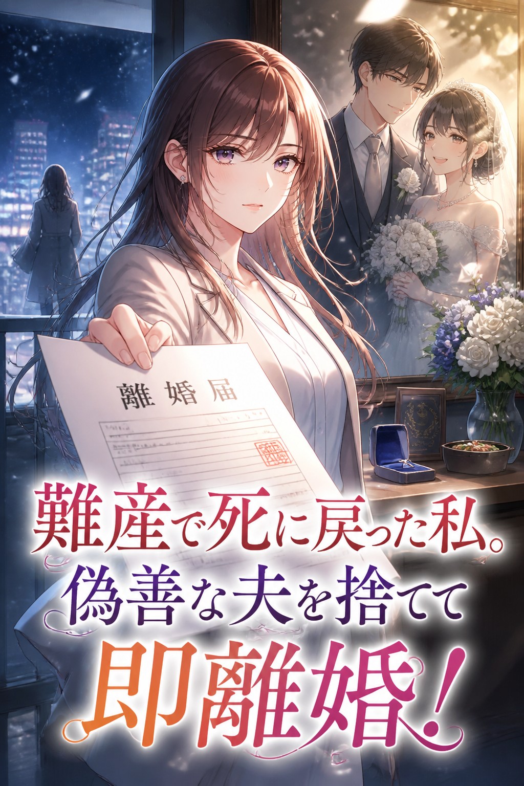 難産で死に戻った私。偽善な夫を捨てて即離婚！