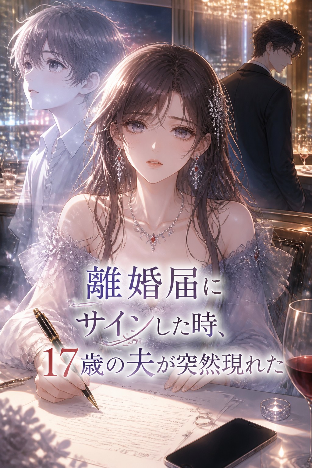 離婚届にサインした時、17歳の夫が突然現れた
