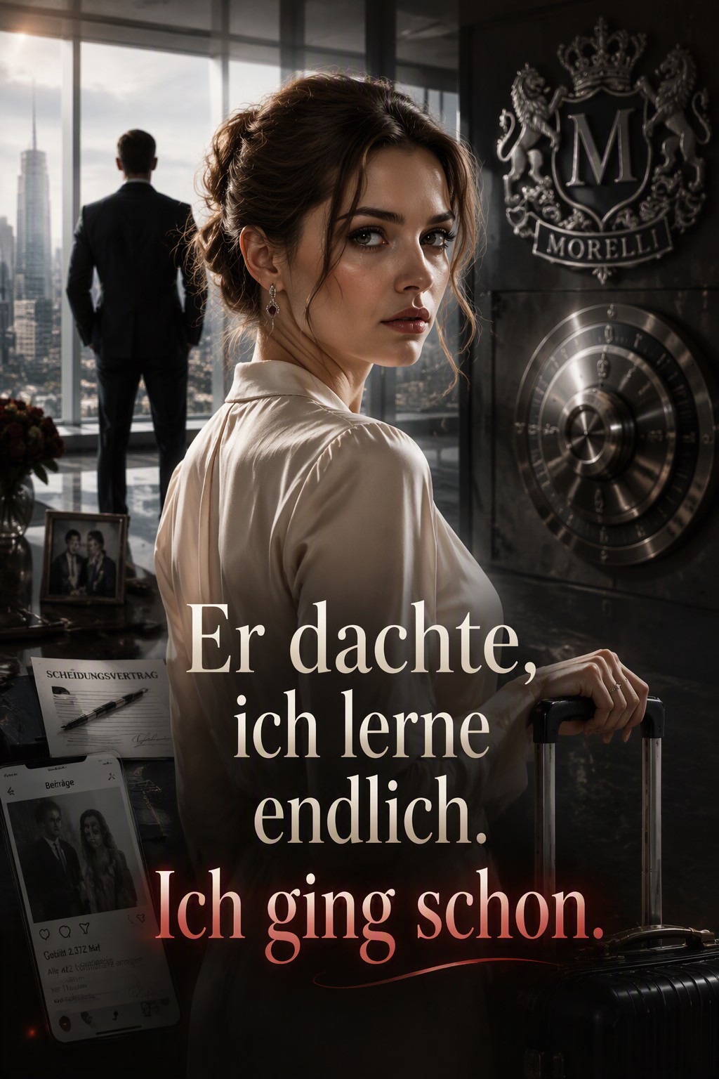 Er dachte, ich lerne endlich. Ich ging schon.