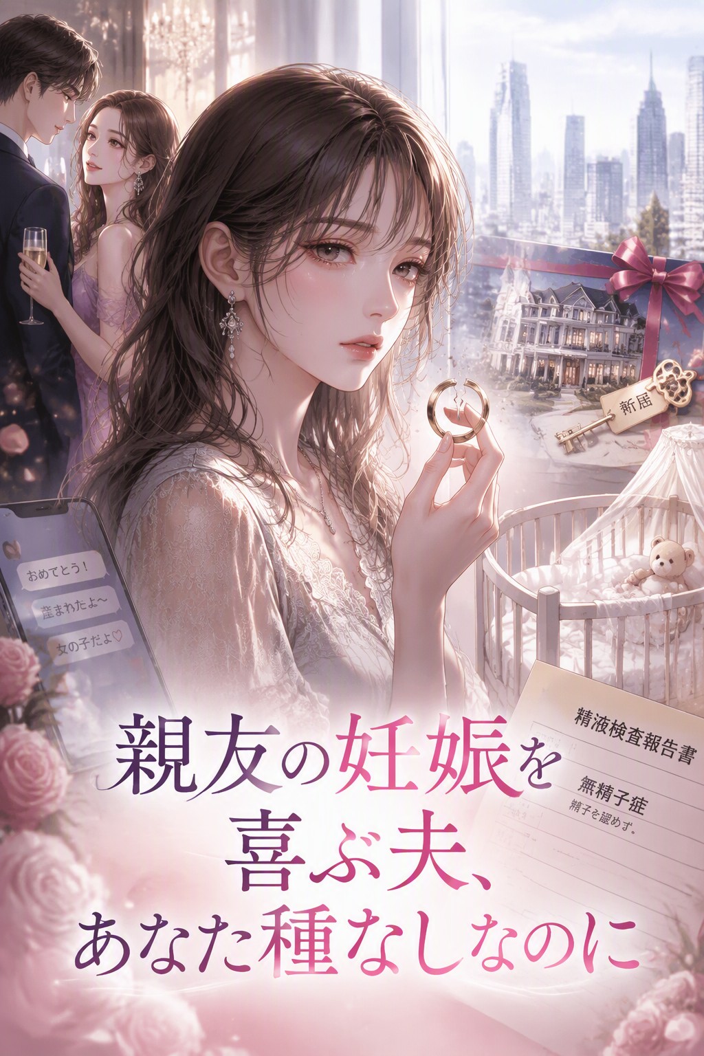 親友の妊娠を喜ぶ夫、あなた種なしなのに