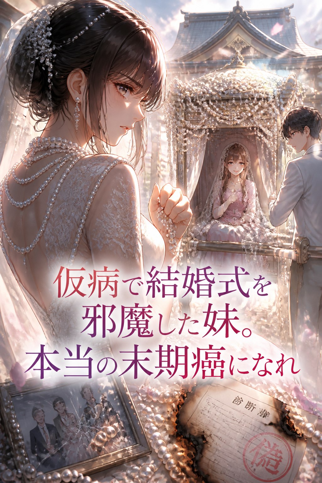 仮病で結婚式を邪魔した妹。本当の末期癌になれ