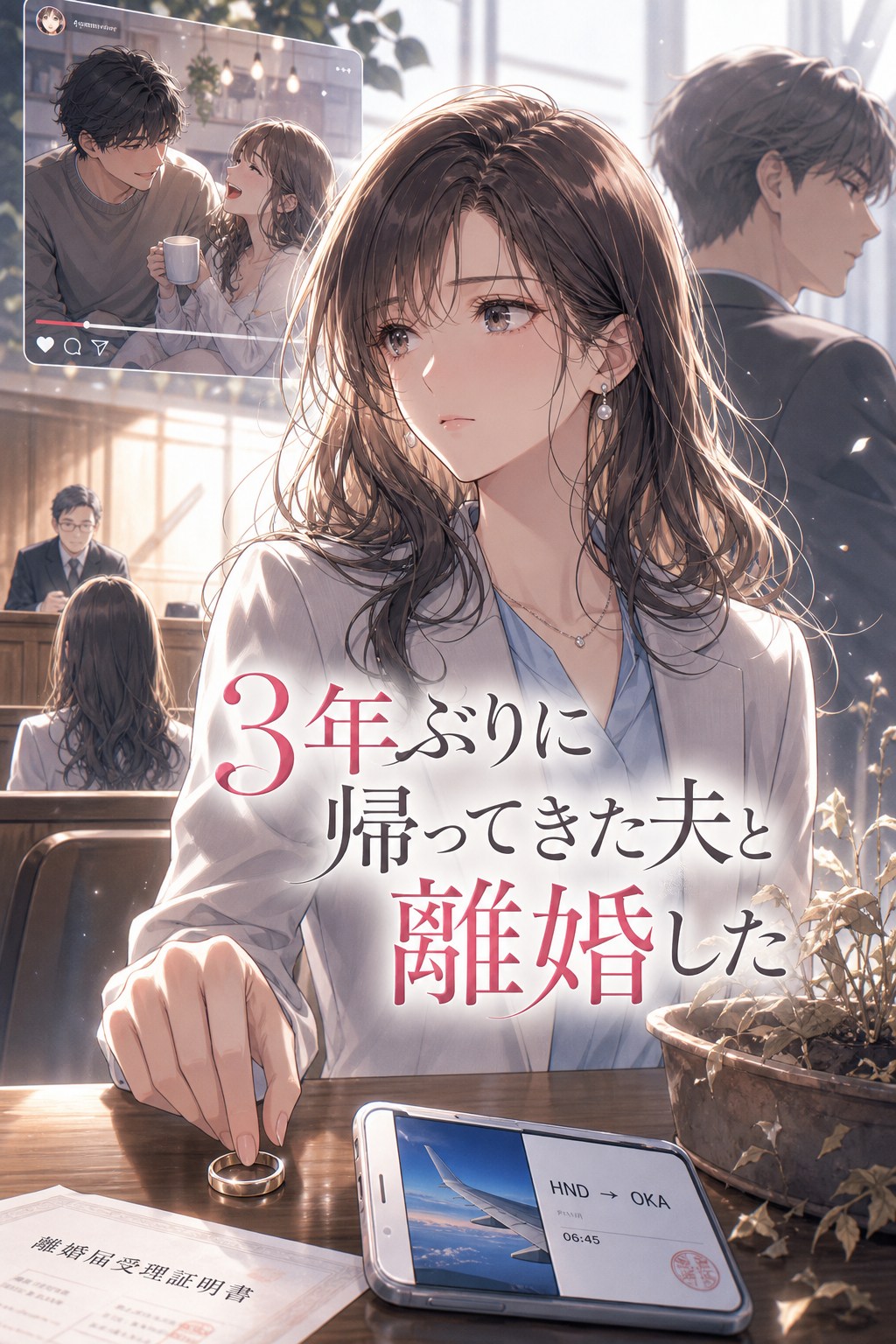 3年ぶりに帰ってきた夫と離婚した
