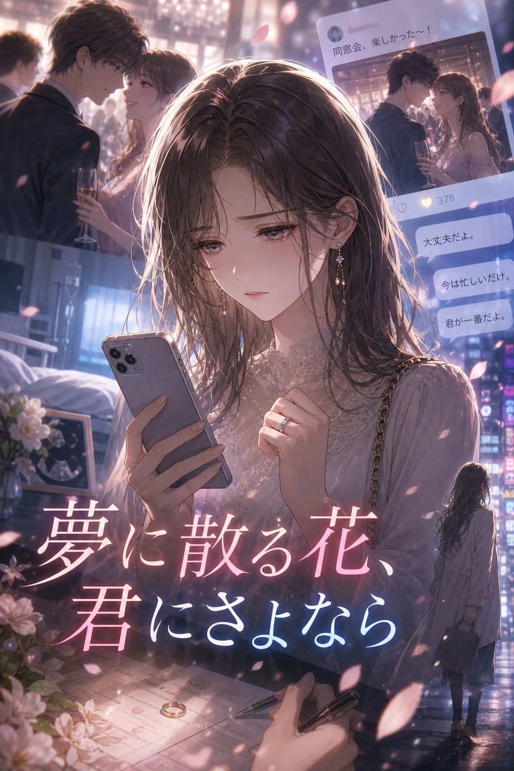 夢に散る花、君にさよなら