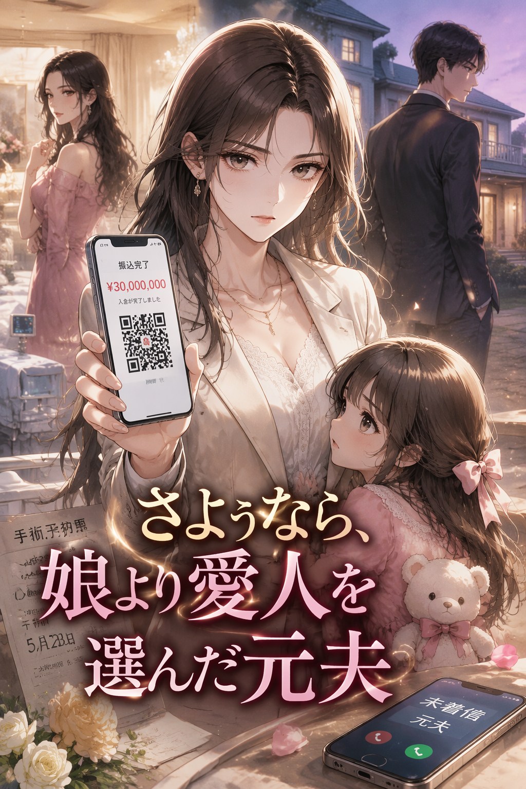 さようなら、娘より愛人を選んだ元夫