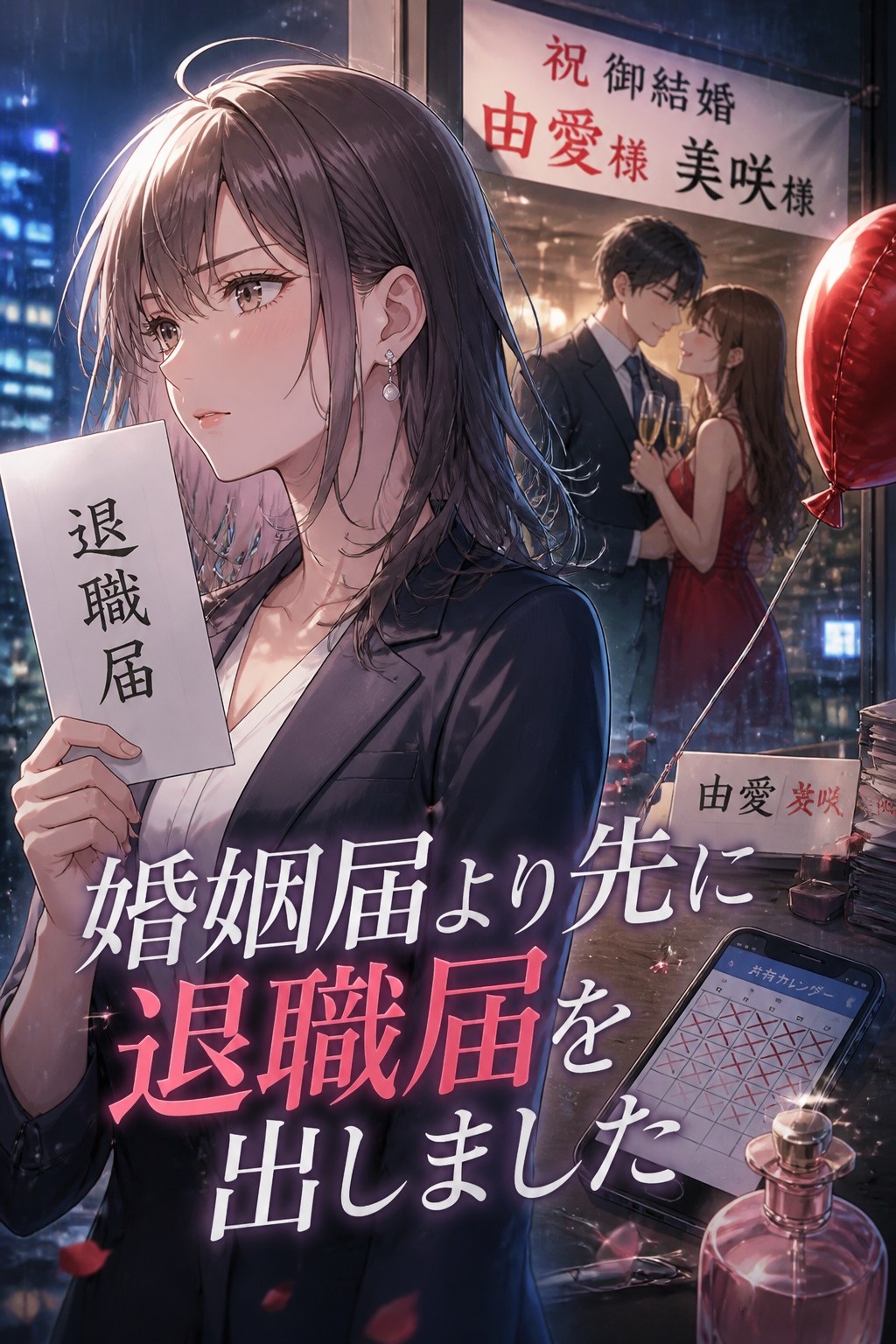 婚姻届より先に退職届を出しました