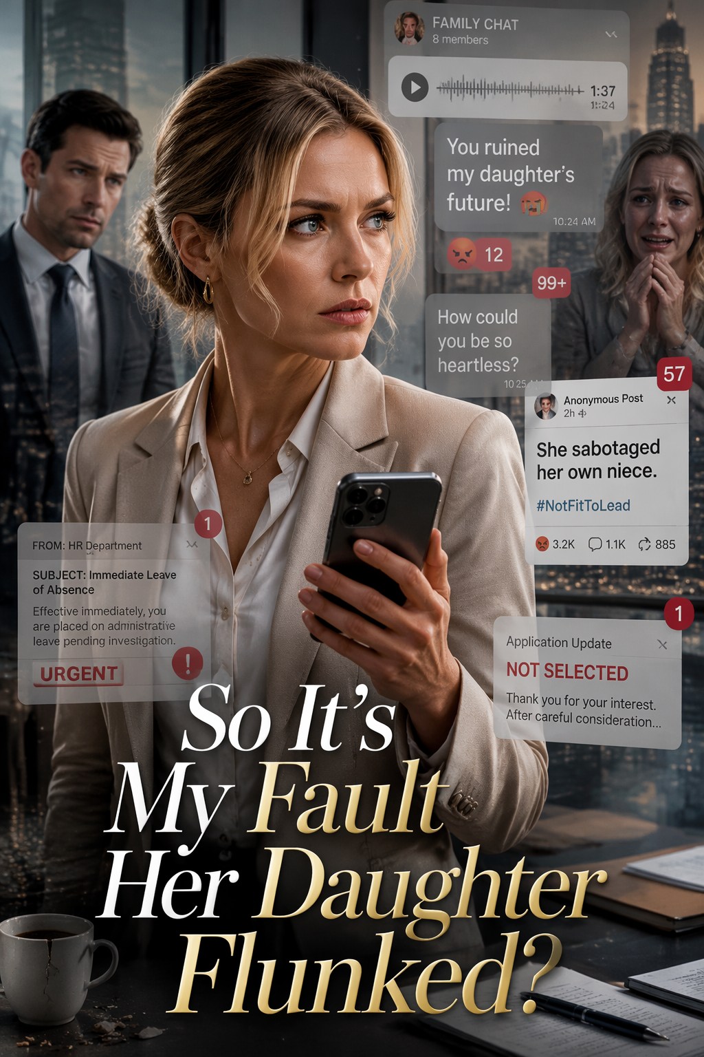 So It's My Fault Her Daughter Flunked?