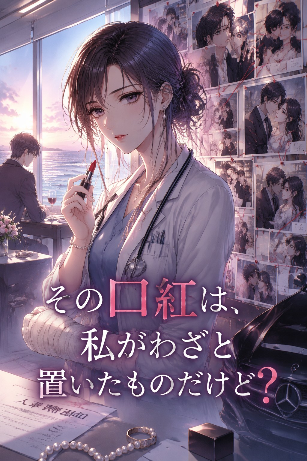 その口紅は、私がわざと置いたものだけど？
