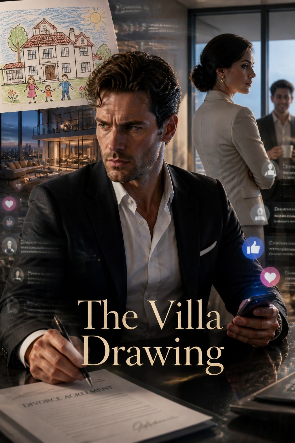The Villa Drawing
