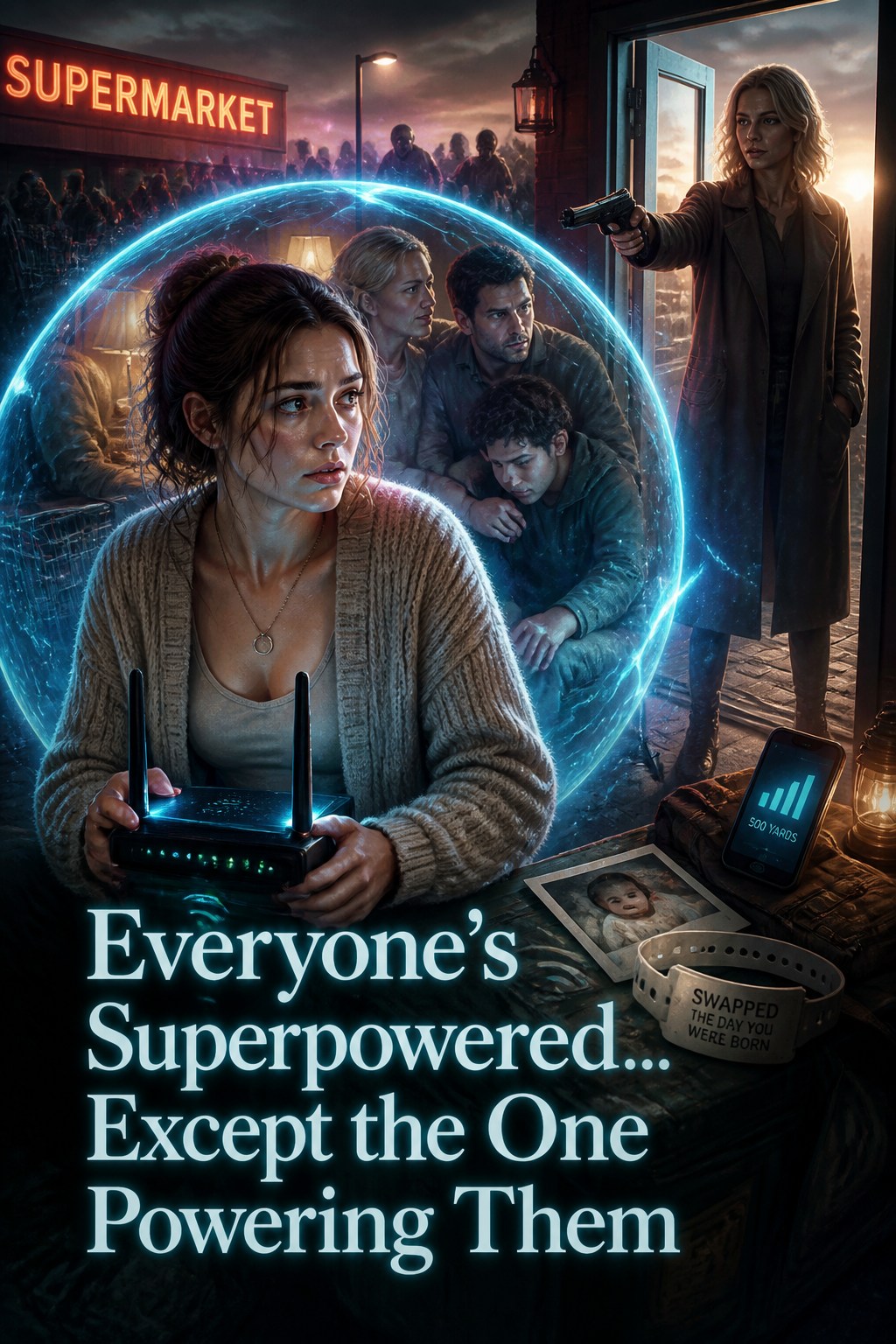 Everyone's Superpowered…Except the One Powering Them