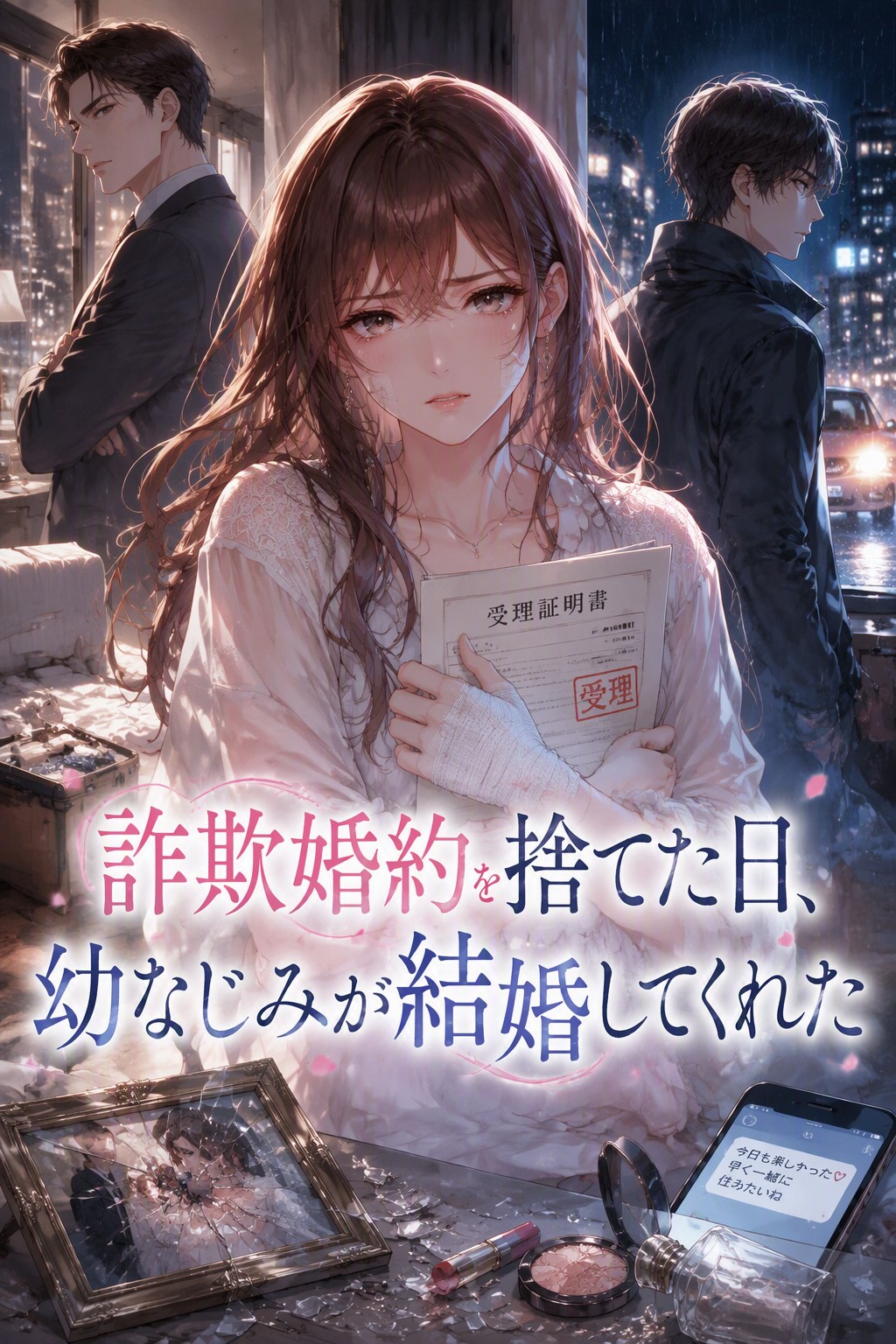 詐欺婚約を捨てた日、幼なじみが結婚してくれた