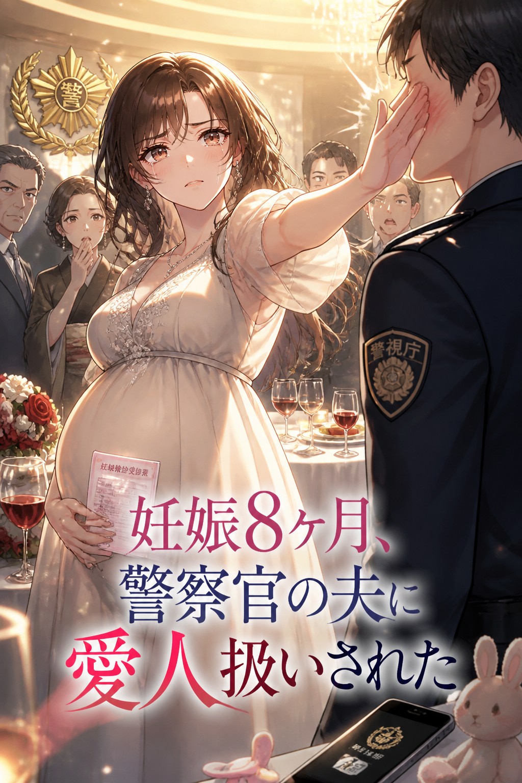 妊娠8ヶ月、警察官の夫に愛人扱いされた​