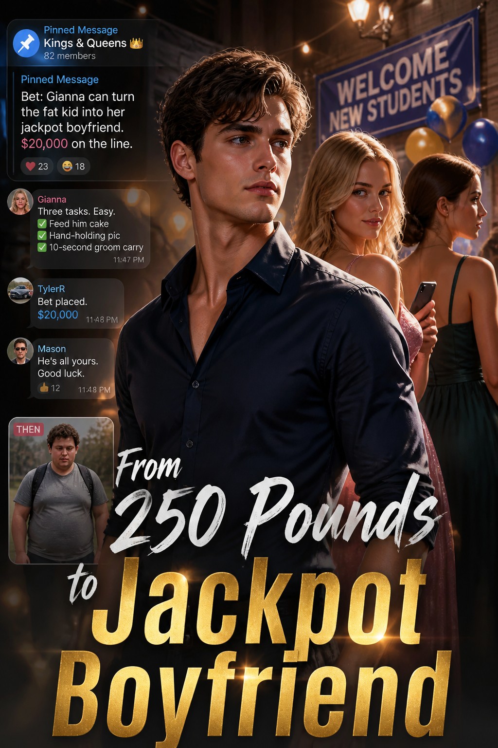 From 250 Pounds to Jackpot Boyfriend