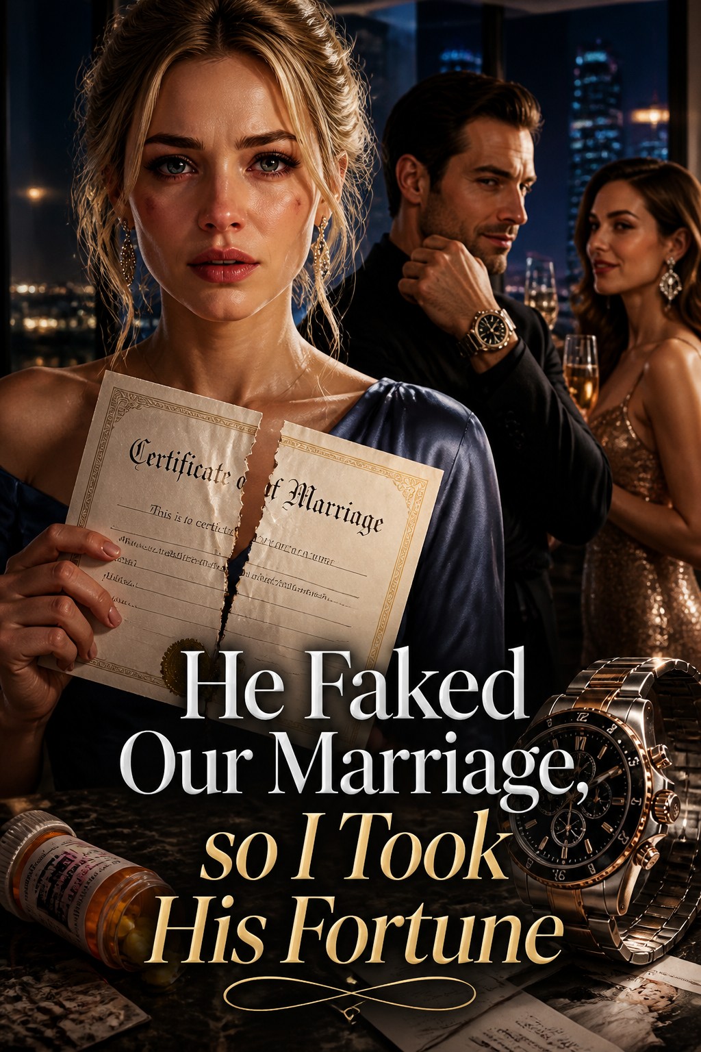 He Faked Our Marriage, so I Took His Fortune