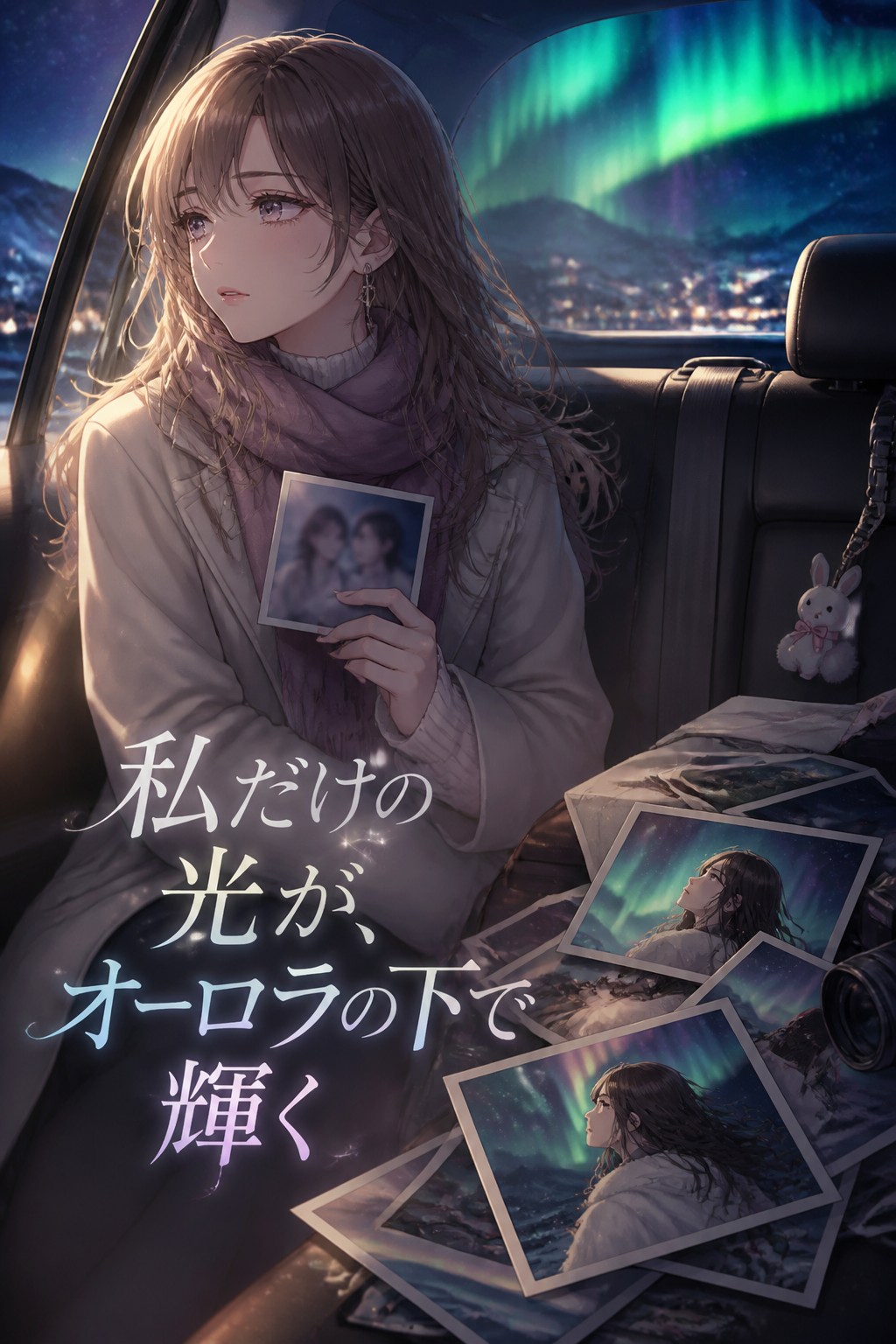 私だけの光が、オーロラの下で輝く