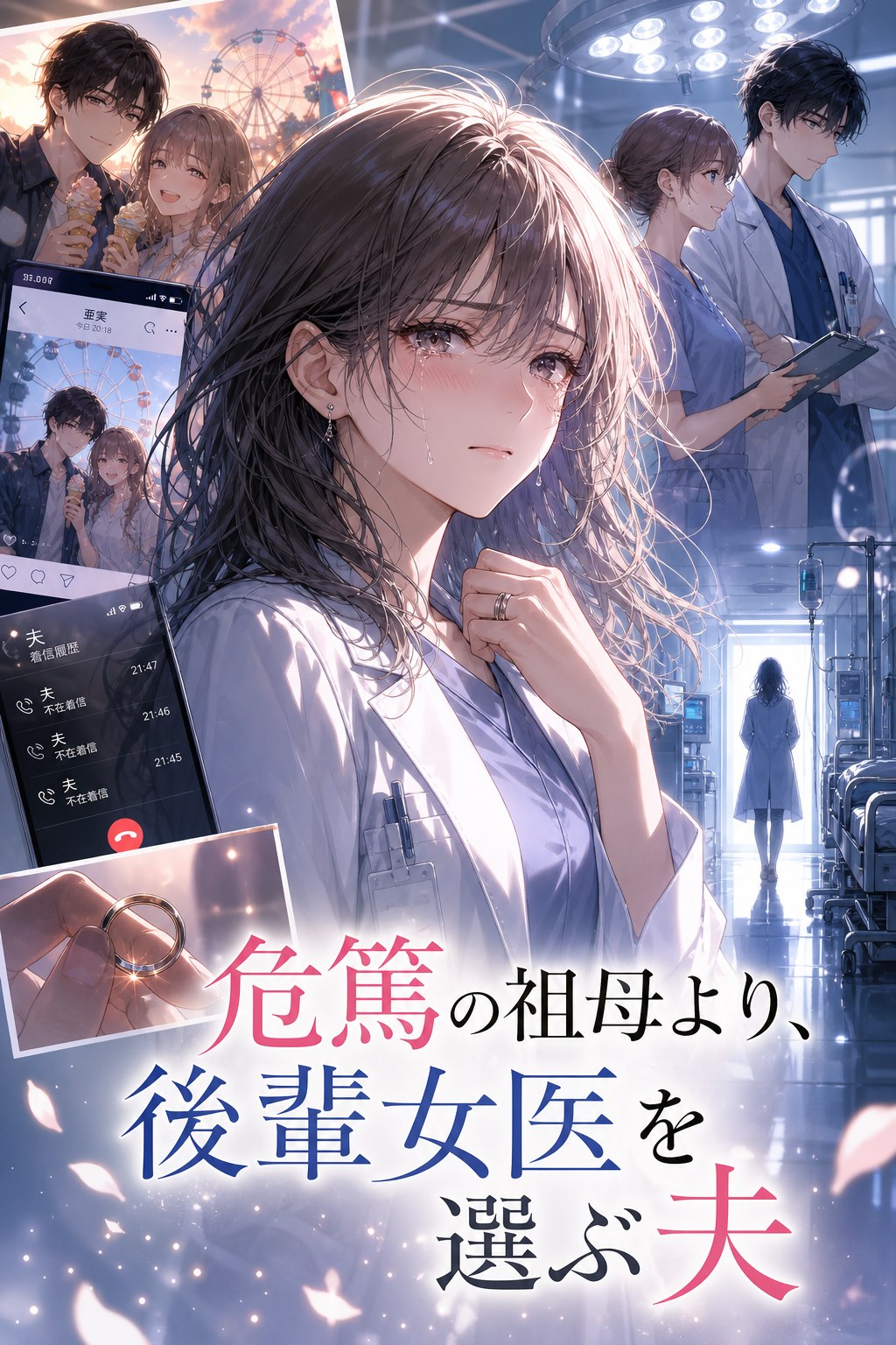 危篤の祖母より、後輩女医を選ぶ夫