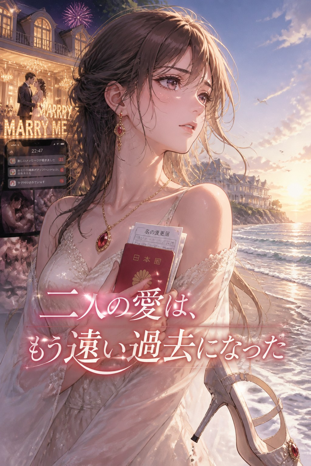二人の愛は、もう遠い過去になった