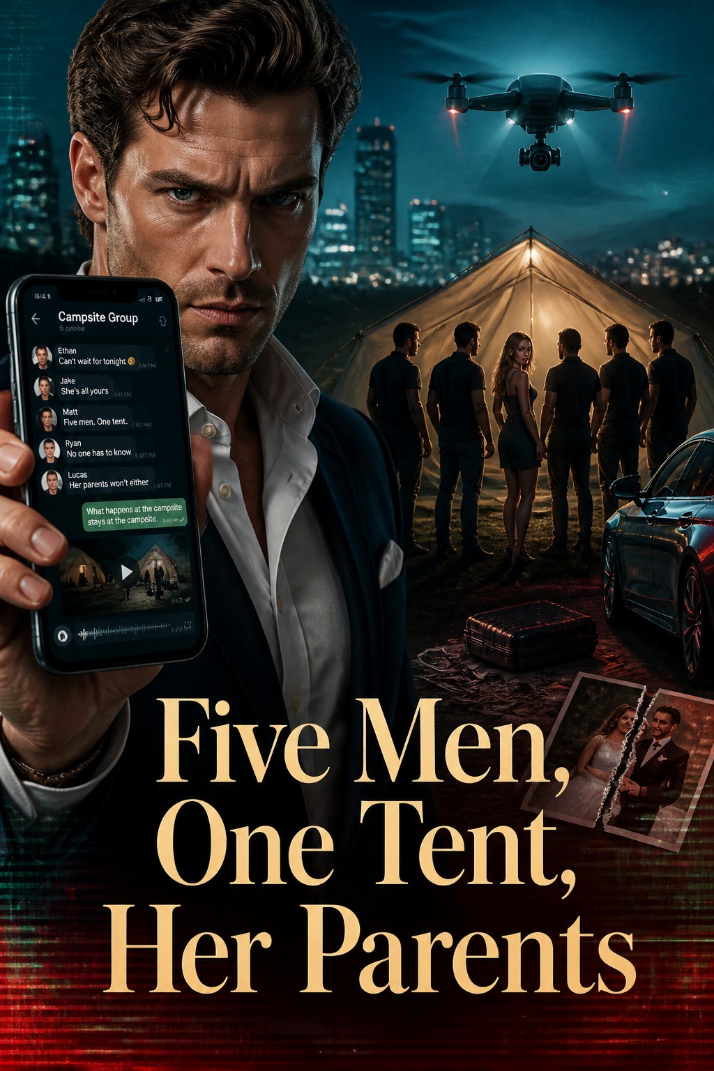 Five Men, One Tent, Her Parents