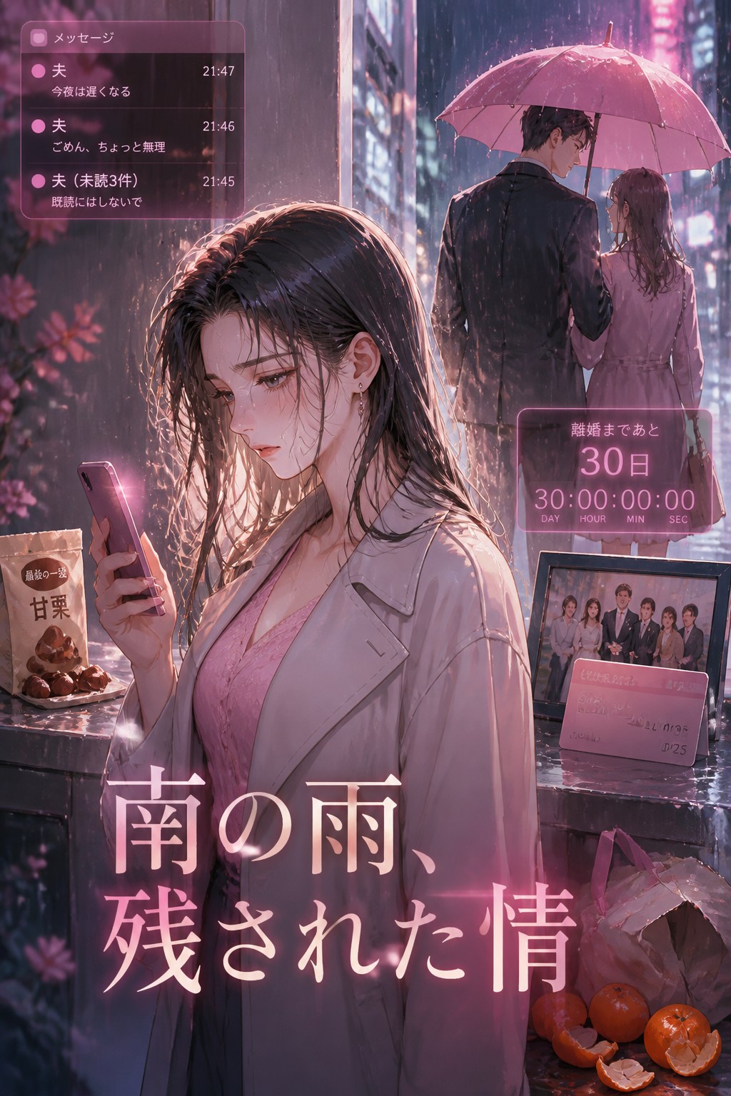 南の雨、残された情