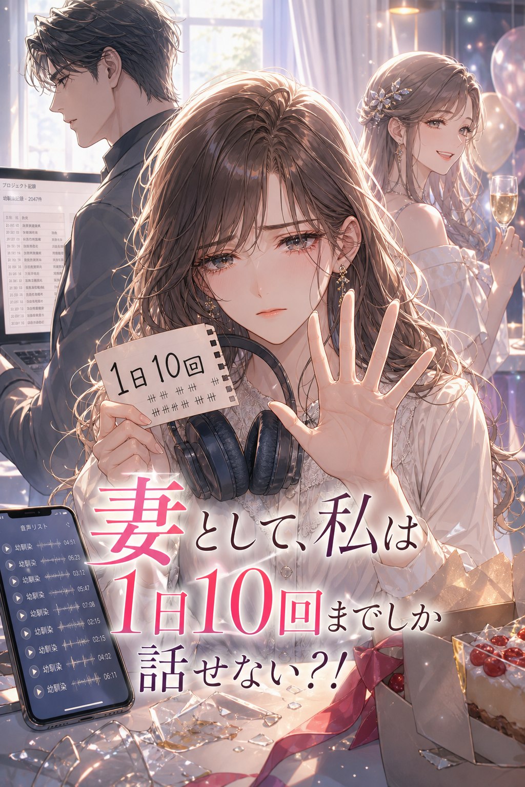 妻として、私は1日10回までしか話せない？！
