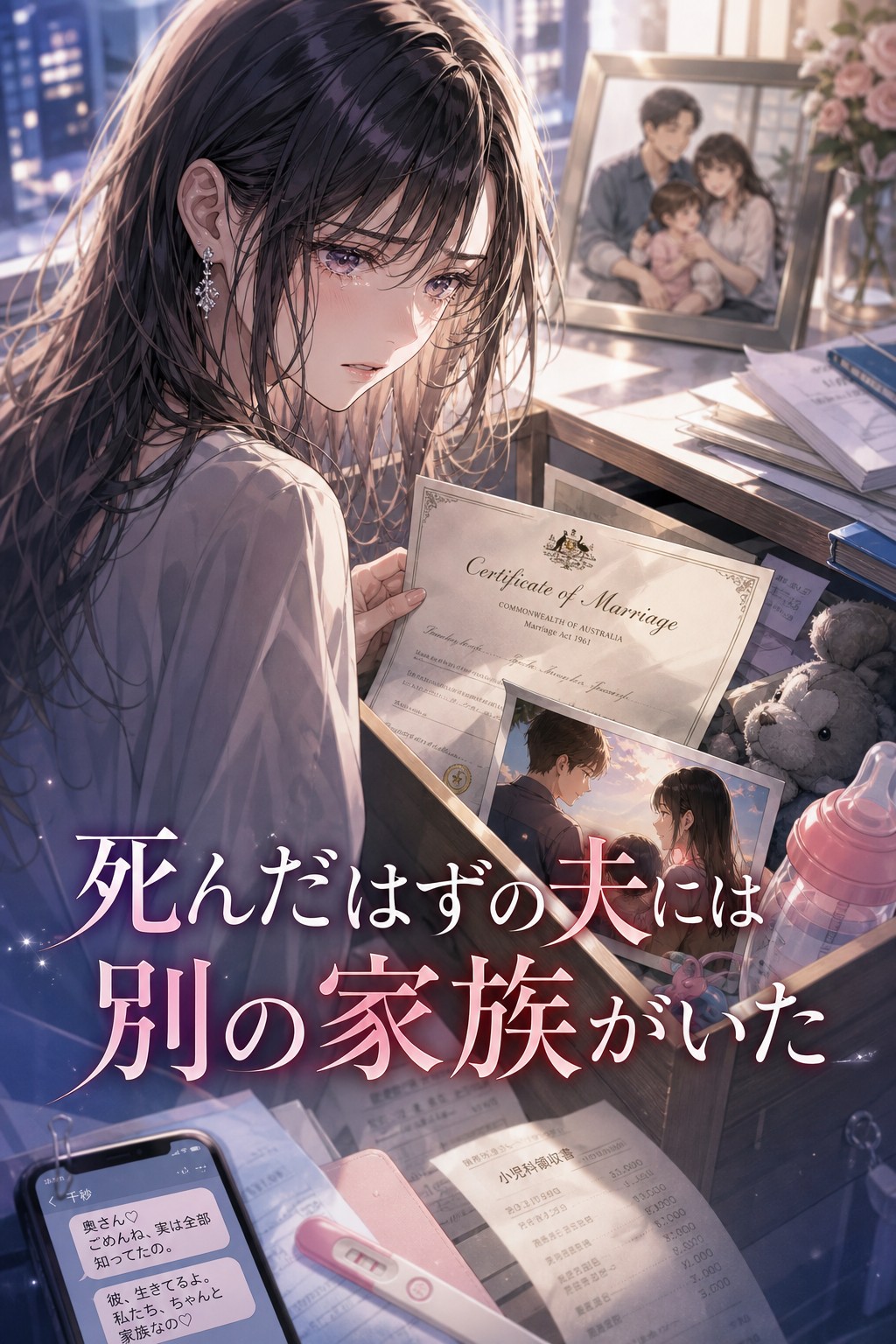 死んだはずの夫には別の家族がいた