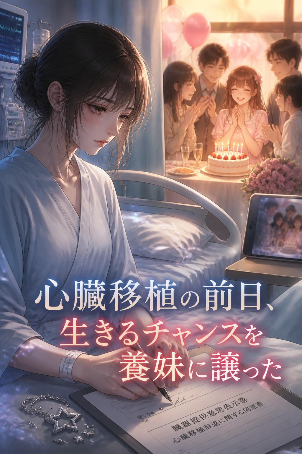 心臓移植の前日、生きるチャンスを養妹に譲った