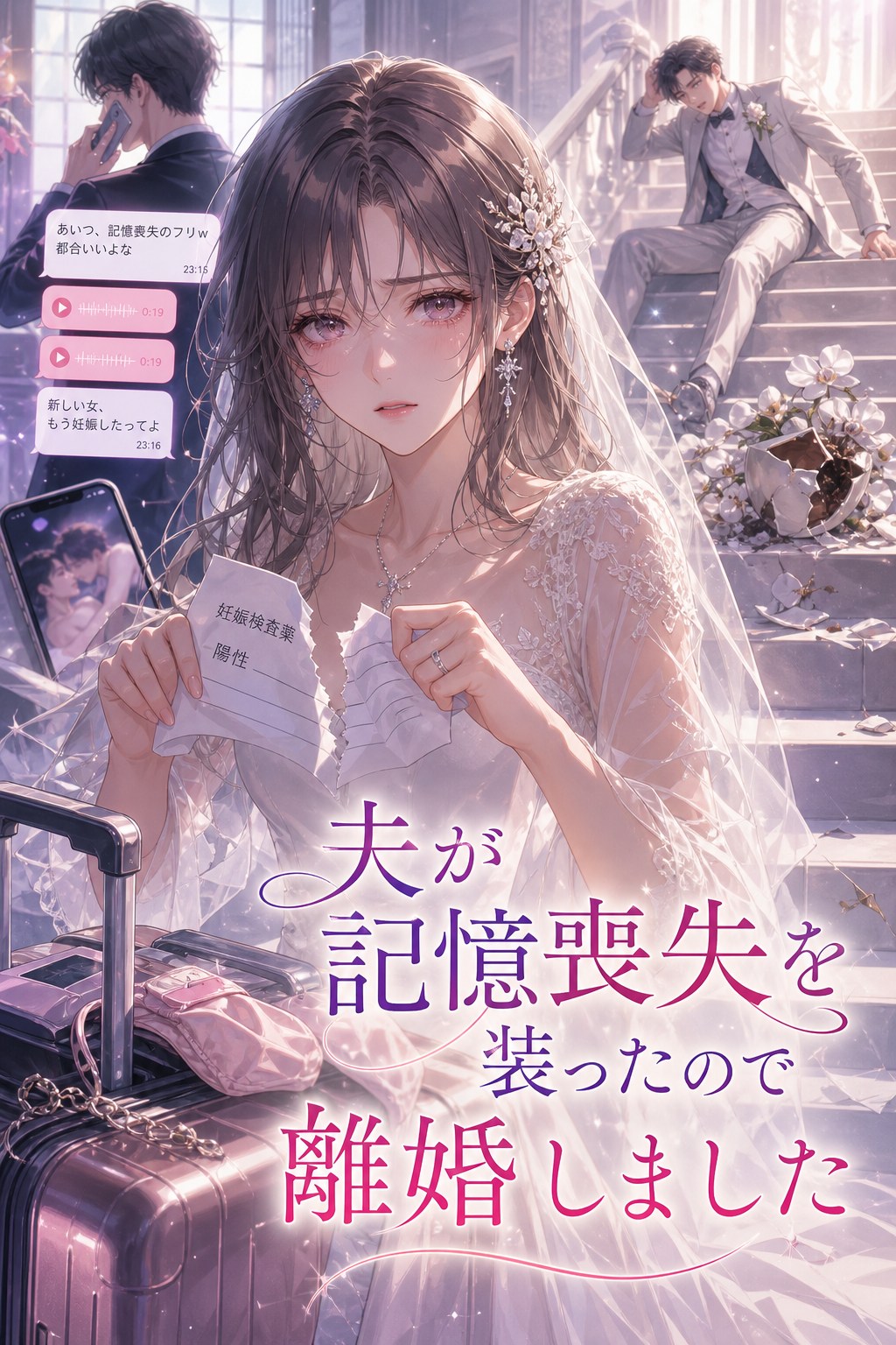 夫が記憶喪失を装ったので離婚しました