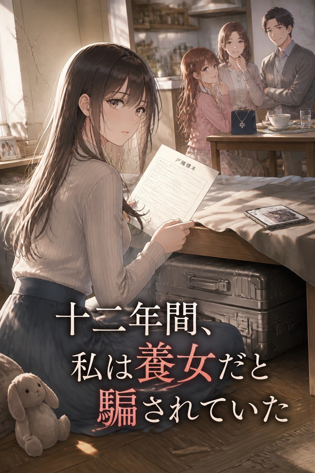 十二年間、私は養女だと騙されていた