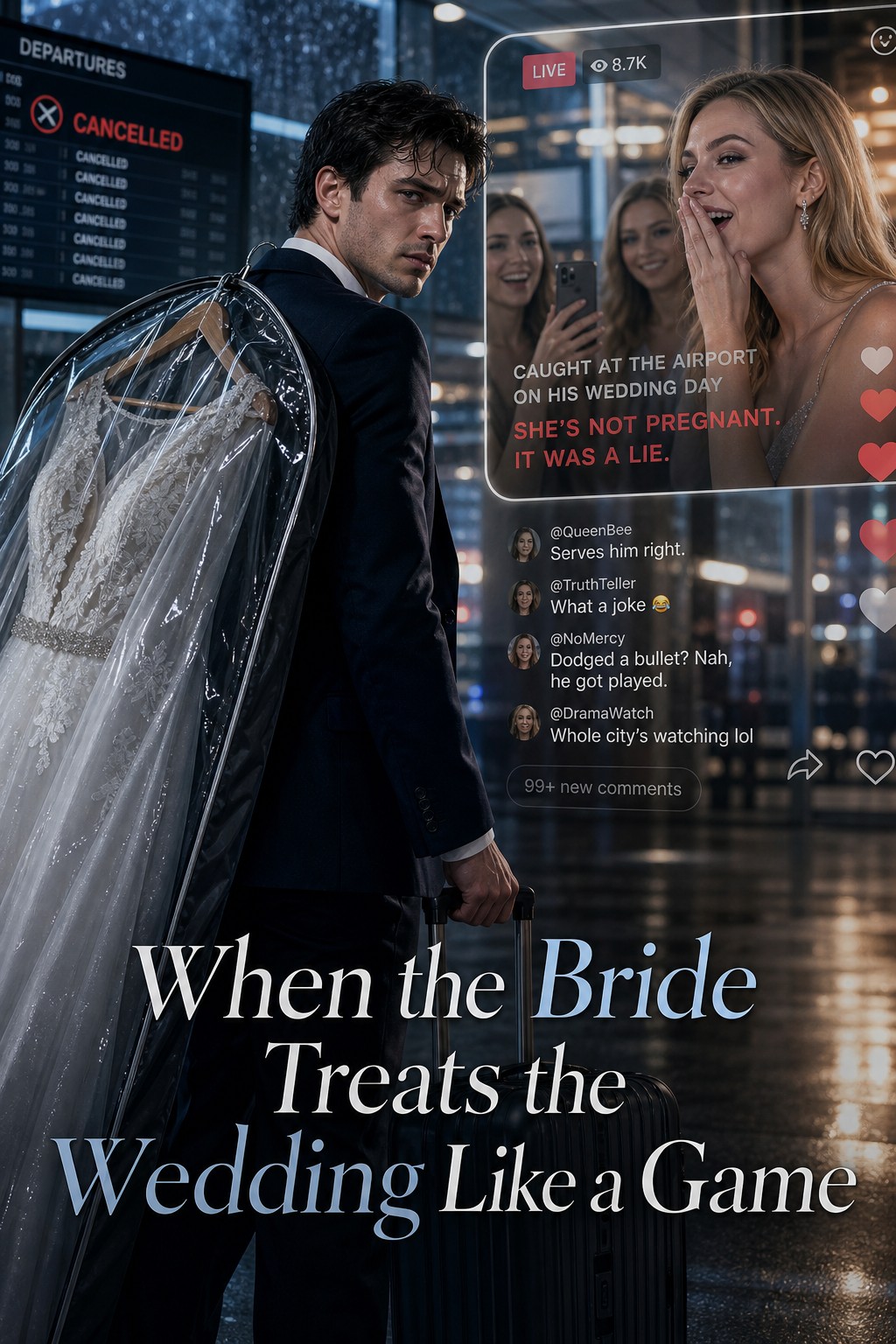 When the Bride Treats the Wedding Like a Game