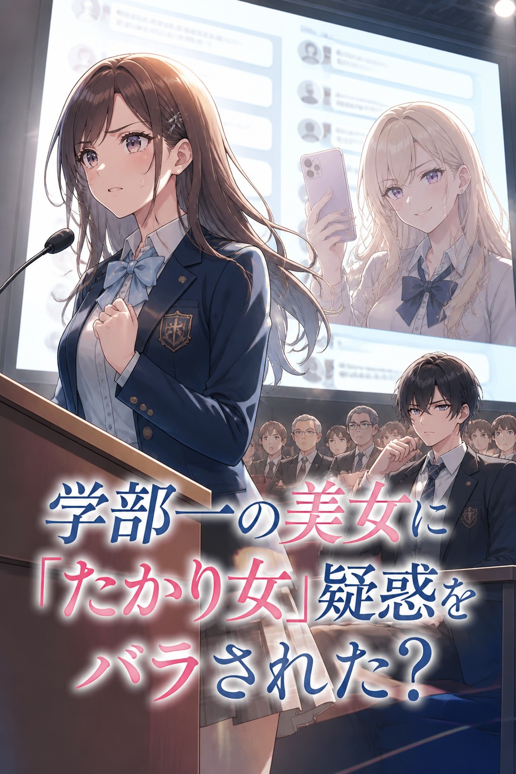 学部一の美女に「たかり女」疑惑をバラされた？