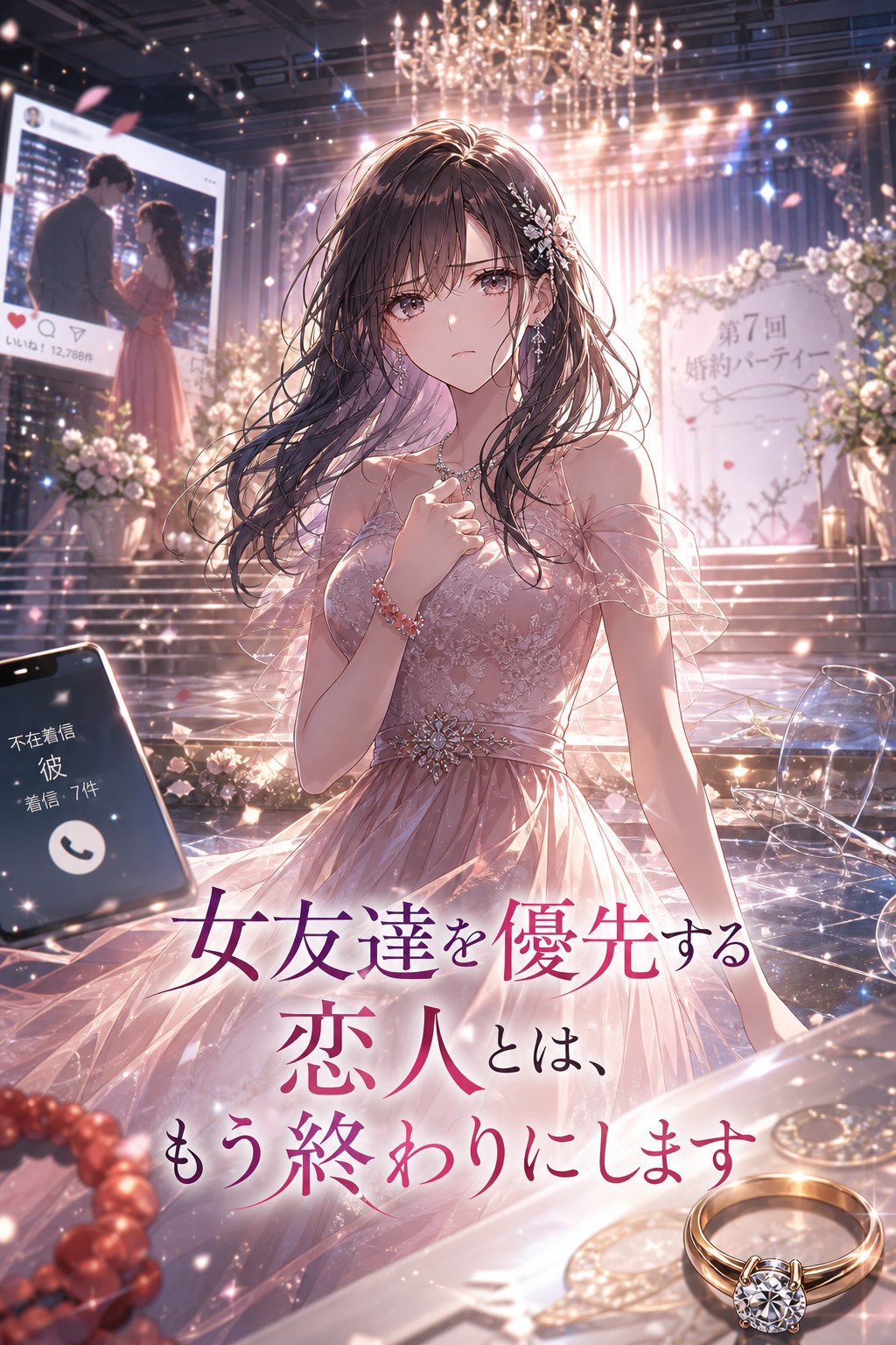 女友達を優先する恋人とは、もう終わりにします