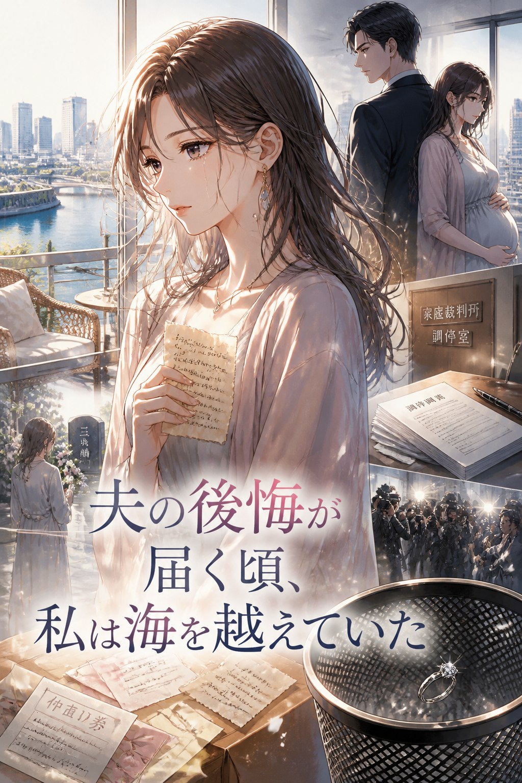 夫の後悔が届く頃、私は海を越えていた
