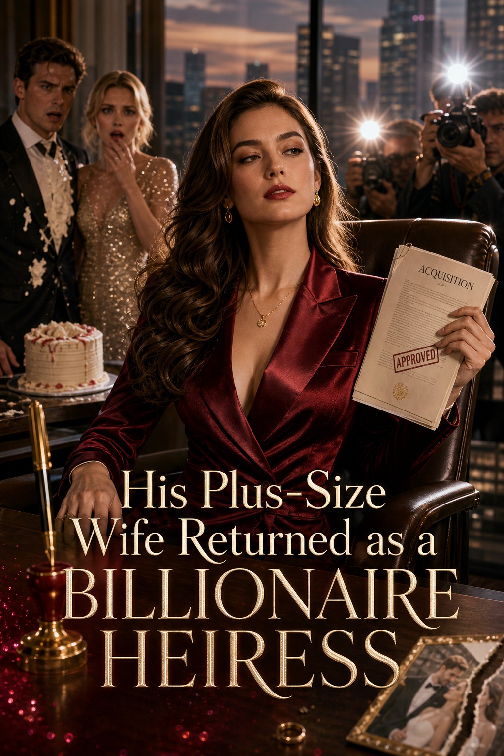 His Plus-Size Wife Returned as a Billionaire Heiress