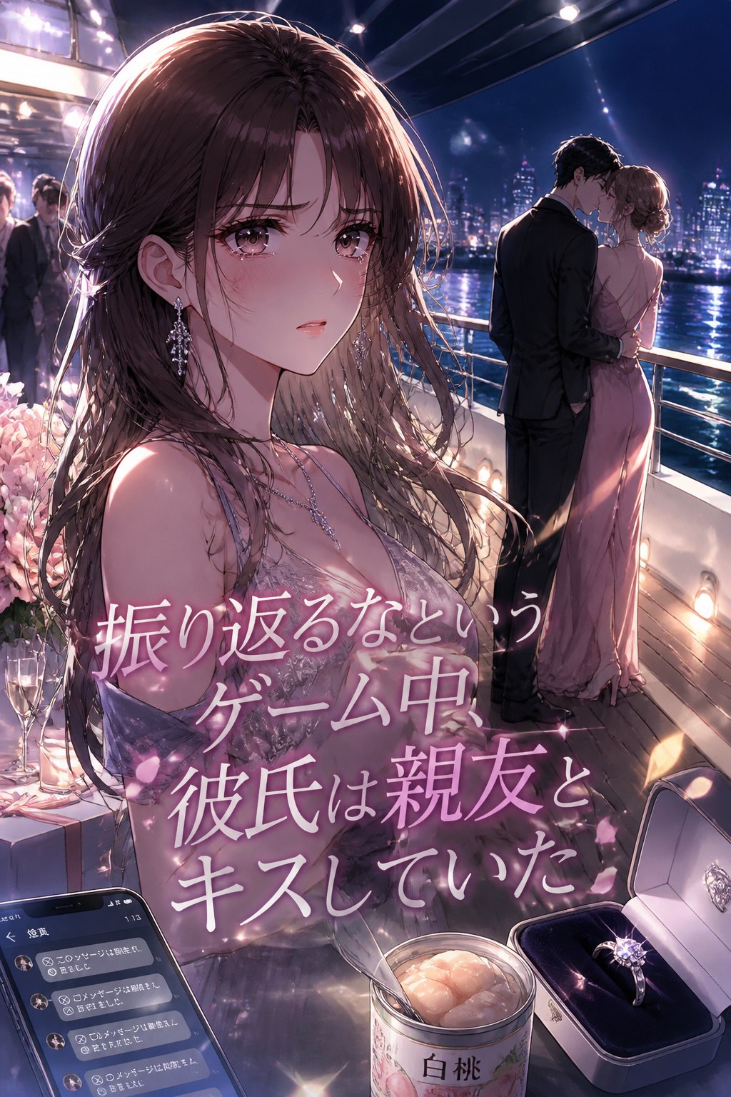 振り返るなというゲーム中、彼氏は親友とキスしていた