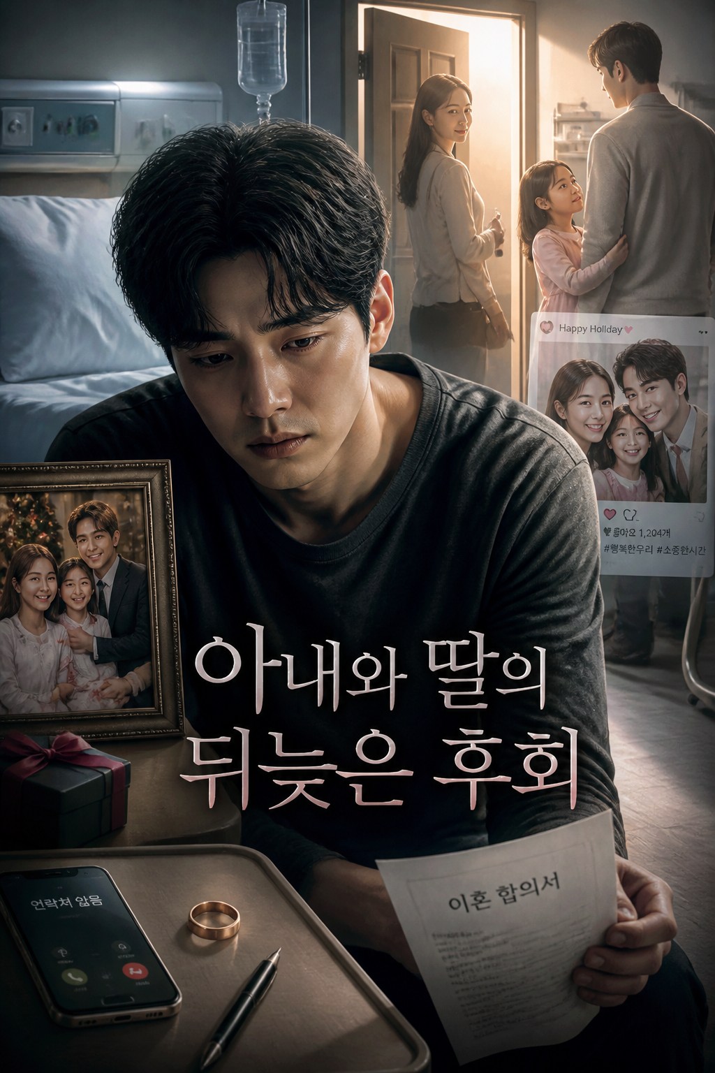 아내와 딸의 뒤늦은 후회