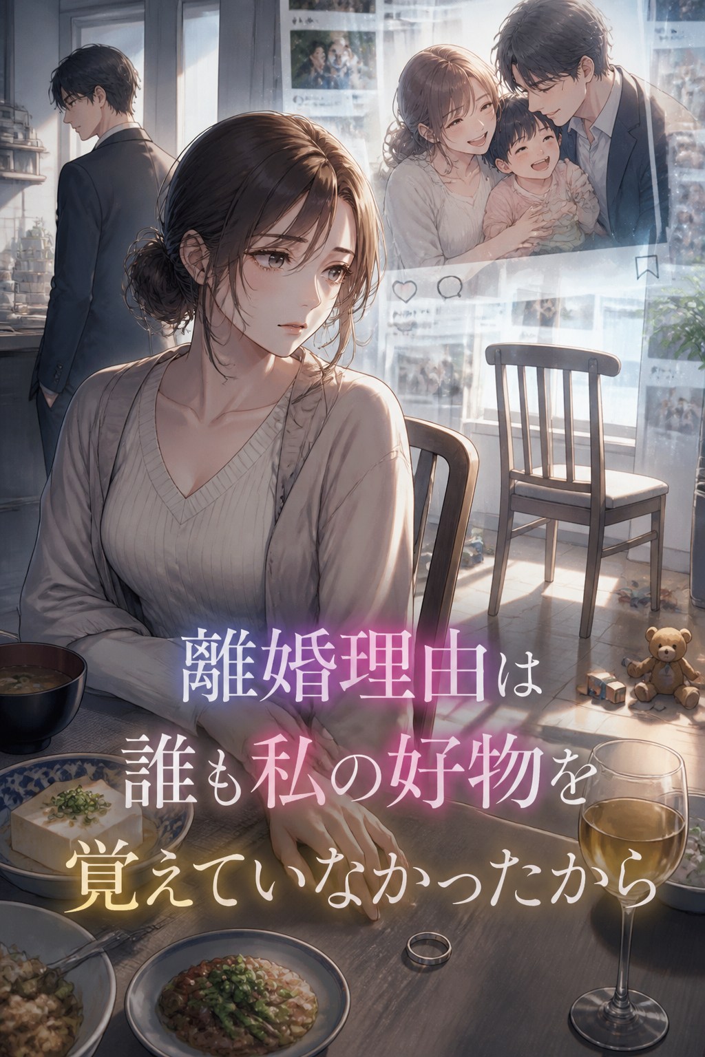 離婚理由は誰も私の好物を覚えていなかったから