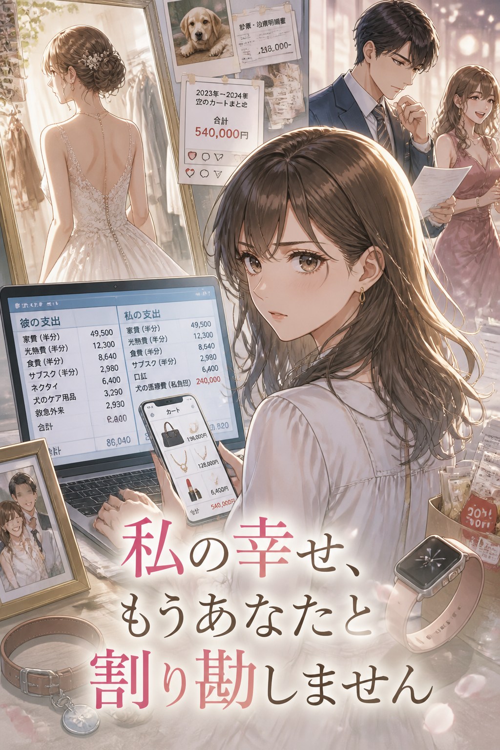 私の幸せ、もうあなたと割り勘しません