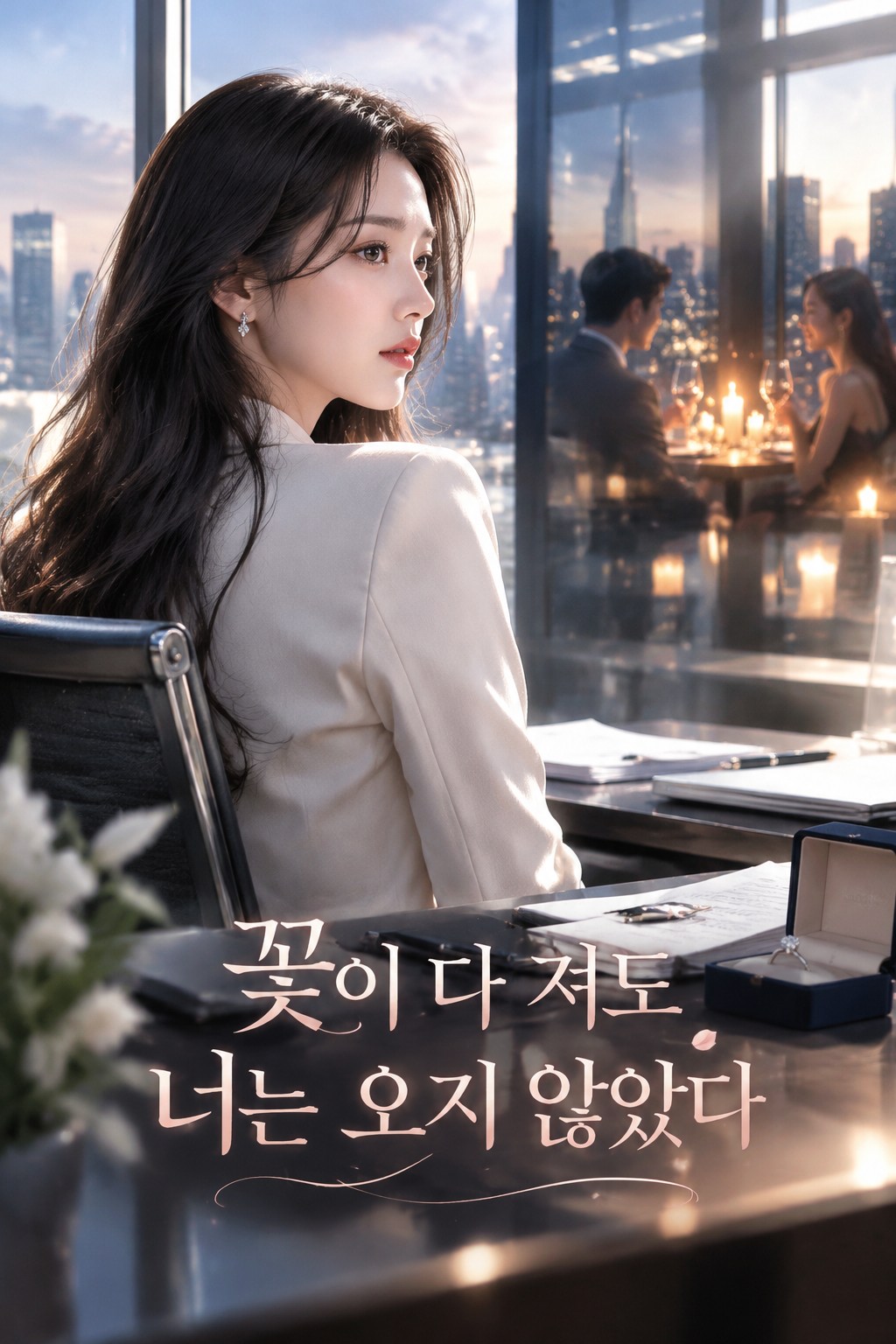 꽃이 다 져도 너는 오지 않았다