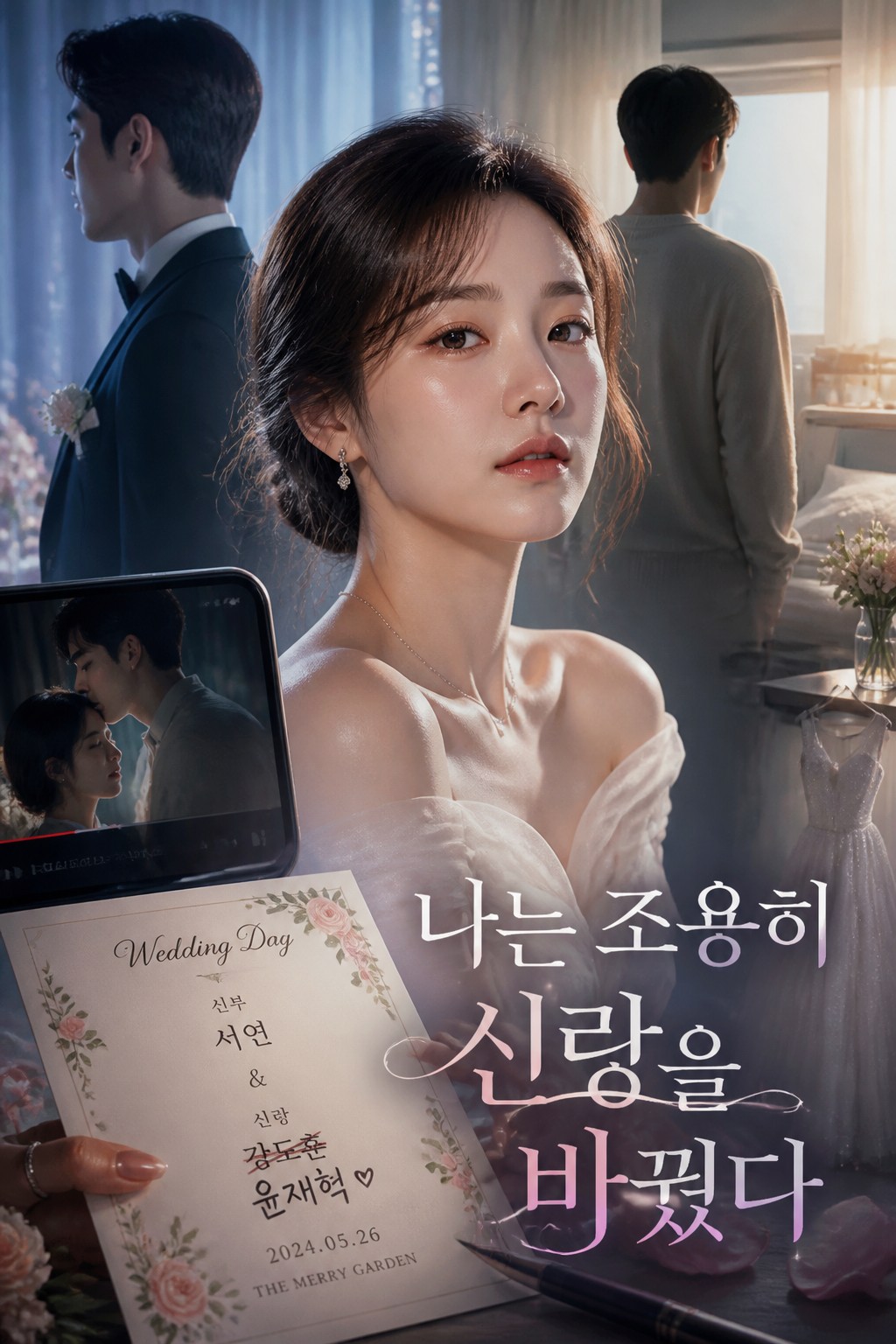 나는 조용히 신랑을 바꿨다