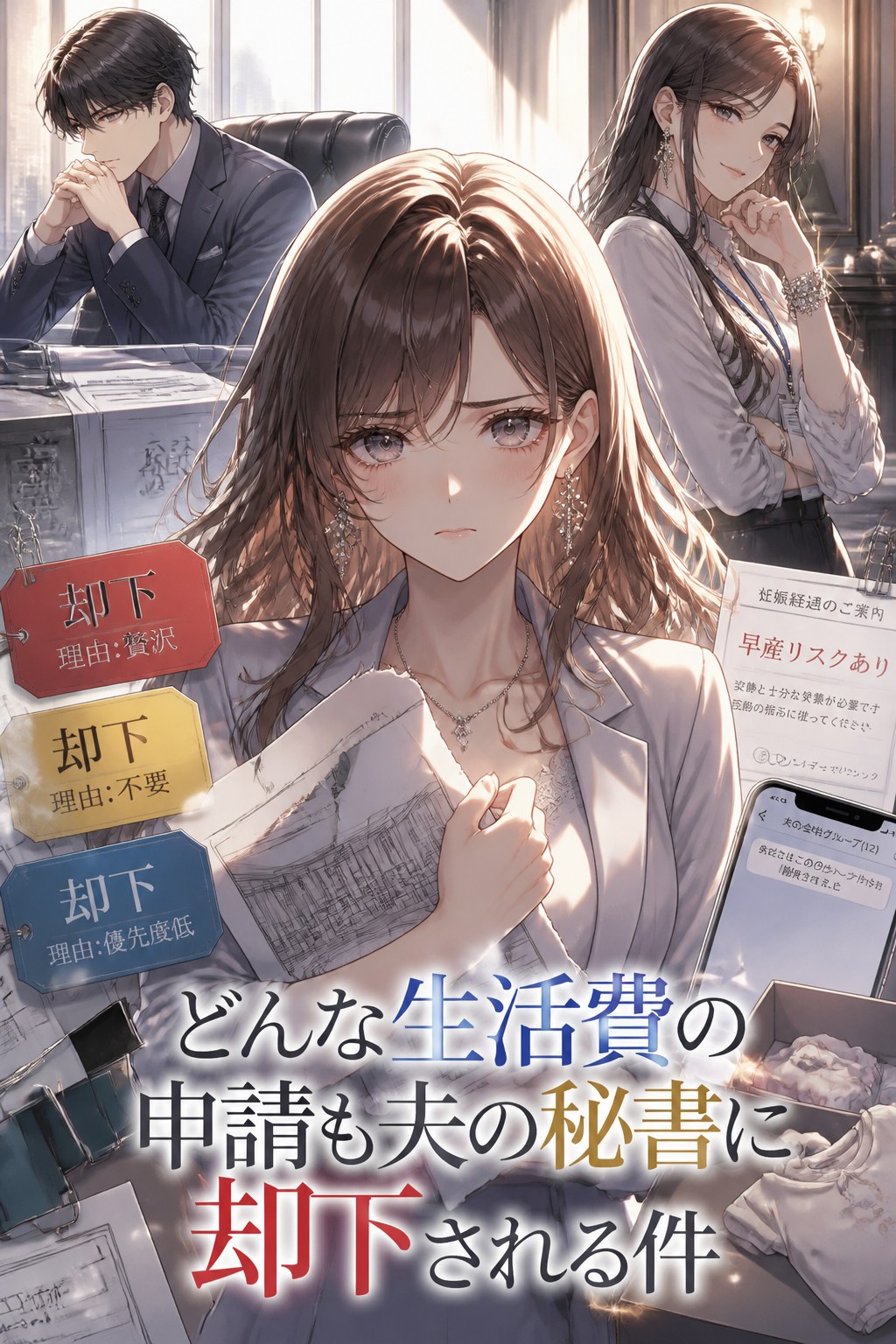 どんな生活費の申請も夫の秘書に却下される件