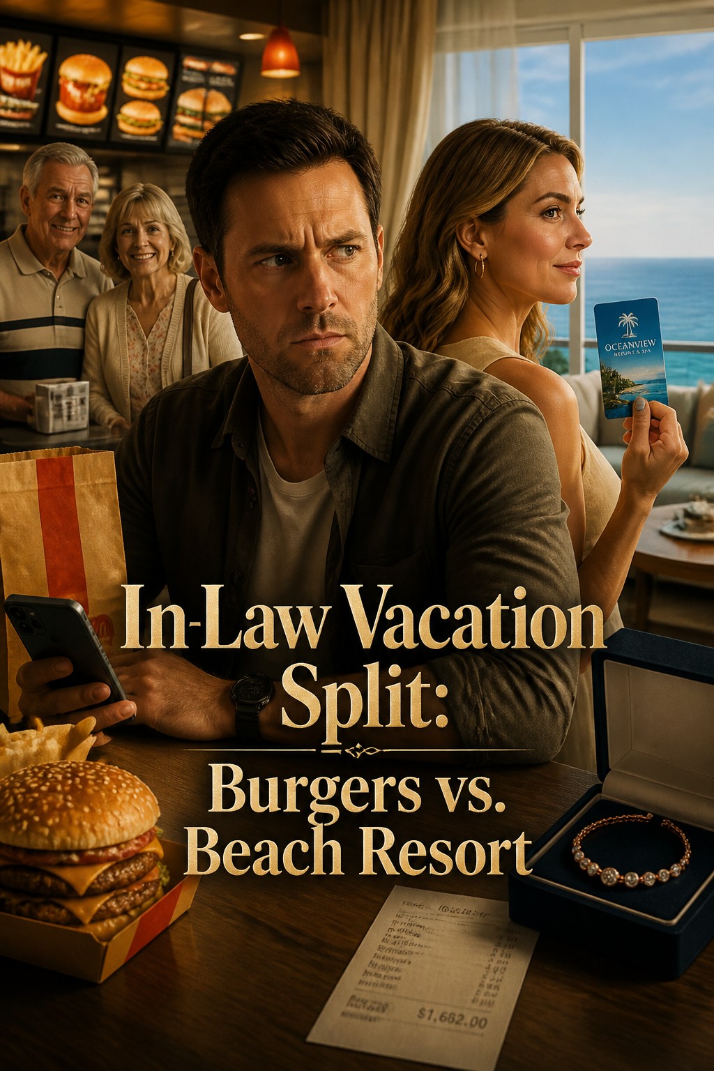 In-Law Vacation Split: Burgers vs. Beach Resort