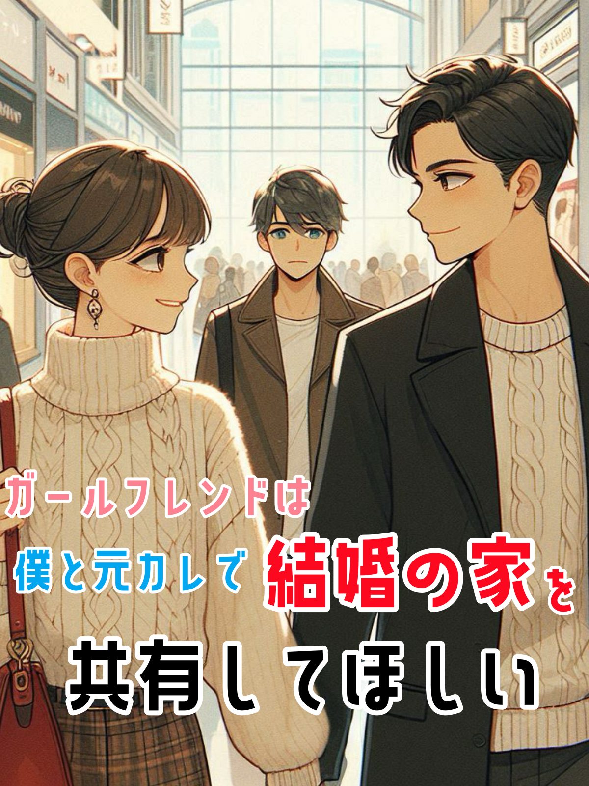 ガールフレンドは僕と元カレで結婚の家を共有してほしい