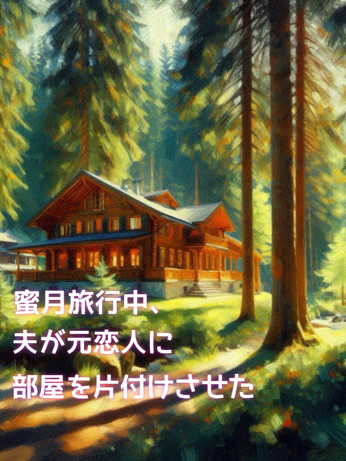 蜜月旅行中、夫が元恋人に部屋を片付けさせた