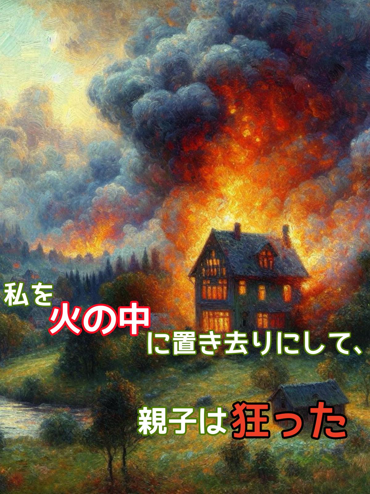 私を火の中に置き去りにして、親子は狂った